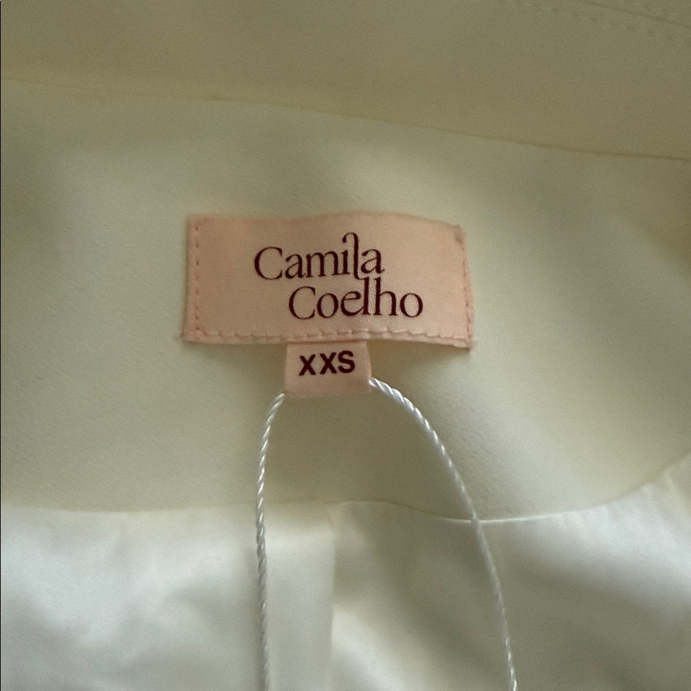 Camila Coelho "Arielle" Ivory Blazer Size XXS - Picture 7 of 13